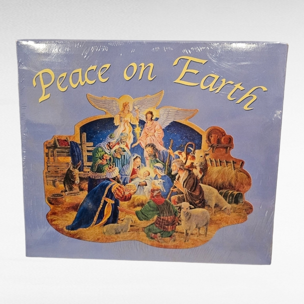 Christmas Peace On Earth Jesus Nativity Scene Jigsaw 1000 Piece Puzzle 24 x 32